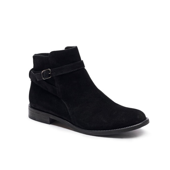 Paul Green Reeve Black Suede Boot